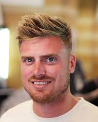 Image result for round face haircut men