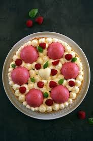 Tarte A La Mousse De Framboises Et Citron That S Amore Mousse Framboise Framboise Dessert Leger Hiver
