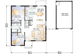 Two bedroom house designs come in single storey options. Cottage Style House Plan 2 Beds 1 Baths 948 Sq Ft Plan 23 116 Homeplans Com