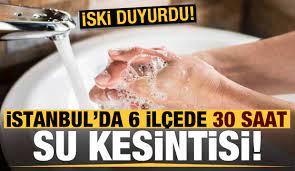 Ülkemizde yaşadığımız su kesintisi problemlerini haberleştirerek size sunuyoruz. Istanbul Da 6 Ilcede 30 Saatlik Su Kesintisi Guncel Haberleri
