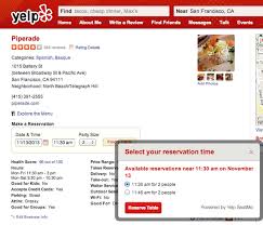 Yelp Adds Seatme Reservation Booking To Business Listings Local Seo Book Restaurant Yelp