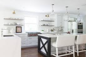 Where to put sockets in kitchen island with waterfall: One Side Kitchen Waterfall Island Design Ideas