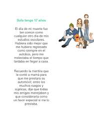 Su letra habla de cómo un hombre viejo se. Calameo Solo Tengo 17 Anos