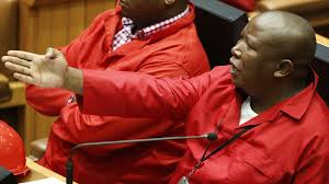 This league is for young aspiring south africans who want to become fully fledged african politicians. South Africa S Julius Malema Ejected From Parliament Bbc News