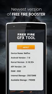 For this he needs to find weapons and vehicles in caches. Gfx Tool Booster For Free Fire For Android Apk Download