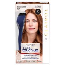 A bit of bronzer on the collar bone will also complement the sunny blonde tones. Clairol Root Touch Up Permanent Hair Color 6r Light Auburn Reddish Brown 1 Kit Brickseek