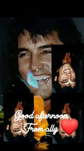Good afternoon everyone, have a wonderful day with our one and only  gorgeous Elvis ❤️🥰