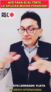 Que pasa si al tinte le agregan mucho peroxido