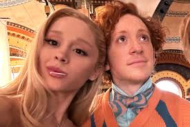 Ethan Slater Shares 'Wicked' Set Photos with Girlfriend Ariana Grande and  More