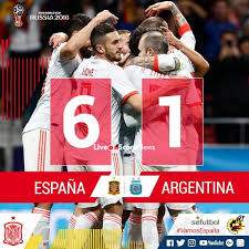 Revisa aquí los detalles para ver el partido. Spain 6 1 Argentina Full Highlight Video International Friendlies 2018 Liveonscore Com
