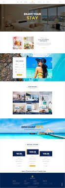 Aroly Hotel And Accommodation Booking Psd Template Hotel Website Design Hotel Website Hotel Booking Website