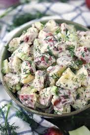 25 Potato Side Dishes To Pair With Any Meal Dill Potatoes Potatoe Salad Recipe Best Potato Salad Recipe