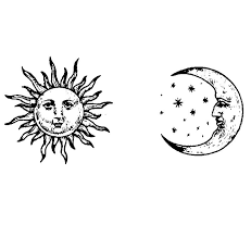 Sun And Moon Face Black And White Digital Drawing Sun Tattoos Tattoos Shoulder Tattoo Experiment with deviantart's own digital drawing tools. pinterest