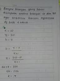 Tapi sebelum membahas soal kita harus berkenalan dulu nih dengan rumus sisipan barisan geometri agar kedepannya kita gak kesusahan. Contoh Soal Menentukan Bilangan Sisipan Dari Suatu Barisan Bilangan Brainly Co Id