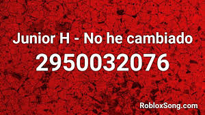 Boombox codes, also known as music codes or track id codes, take the form of a sequence of numbers which are used to play certain tracks in roblox boombox codes 2021. Junior H No He Cambiado Roblox Id Roblox Music Codes