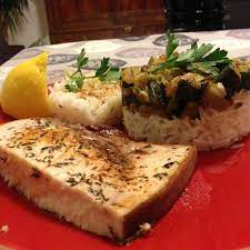 Tranche D Espadon Grille Aux Herbes Recette De Tranche D Espadon Grille Aux Herbes