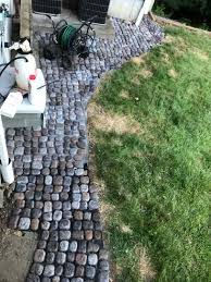 Landecor 12 In X 12 In Square Step Stream Stone 8 Pack 54 The Home Depot Beautiful Patios Stone Pathway Garden Projects