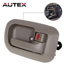 This replacement door handle was engineered to match the fit and appearance of the stock handle on specific vehicle years, makes and models. Autex 1pcs Beige Interior Door Handle Front Right Side Passenger Side Replacement For 1998 1999 2000 2001 2002 2003 Toyota Sienna Oe Numbers 6927708010 E0 80504 Buy Online In Bahamas At Bahamas Desertcart Com Productid 29071059