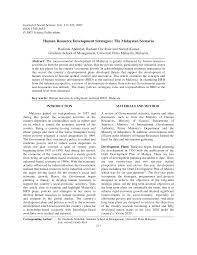 The ministry of human resources (malay: Https Thescipub Com Pdf Jssp 2007 213 222 Pdf