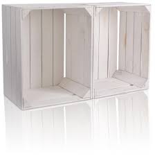 Preisvergleich für vintage kleiderschrank aus holz bei preisfin.de. Chiccie 4 Set Holzkiste Weiss Im Vintage Look Real De