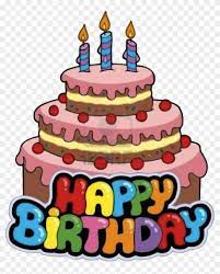 Happy Birthday Cake Clipart Transparent Fb Comment Happy Birthday Free Transparent Png Clipart Images Download