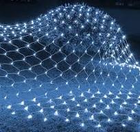 Christmas Lights, LED Christmas Net Lights Outdoor, Waterproof Christmas  Net Lights, 192 LED 9.8 FT x 6.6 FT 8 Modes Plug in, Decor for Bushes  Garden ...