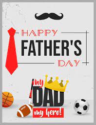 Happy Father S Day Wish With Illustrations Fathers Day Wishes Fathers Day Poster Fathers Day