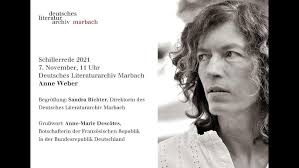 Schillerrede 2021 mit Anne Weber
