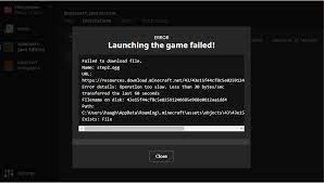 If there isn't a mods folder there, you can create it. Minecraft Launcher Error Failed To Download File Java Edition Support Support Minecraft Forum Minecraft Forum
