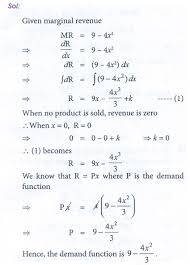 As you can see, this equation still holds. Exercise 3 2 Application Of Integration In Economics And Commerce Problem Questions With Answer Solution