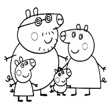 134 x 176 png pixel. Peppa Pig Kleurplaten Leuk Voor Kids
