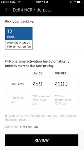 Uber Ride Pass Arrives In Delhi At Rs 49 Only 8 Things