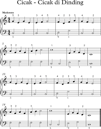 Not Balok Belajar Lagu Membaca