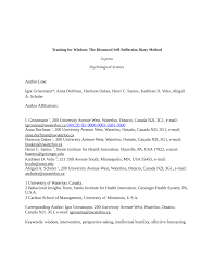 Make sure that each sentence has a subject and a verb. Pdf Training For Wisdom The Distanced Self Reflection Diary Method