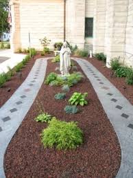 Church Exterior St Patrick Catholic Church Of Kokomo Indiana Prayer Garden Spiritual Garden Healing Garden
