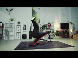 Gorilla Sports Banc Multifonction Abdominaux Avec Punchingball Youtube