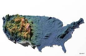 Us Elevation Map Interactive Us Elevation By Cstats1 Maps On The Web