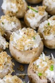 Wash your mushrooms and allow them to dry. Crab Stuffed Mushrooms Spend With Pennies