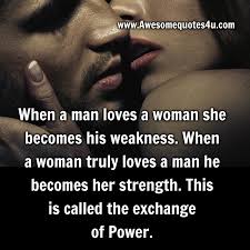 Awesome Quotes When A Man Loves A Woman