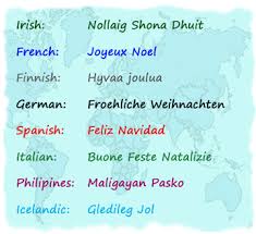 Christmas Greetings In Other Languages Google Search Merry Christmas Merry Christmas To All Language
