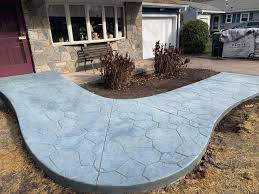 Maybe you would like to learn more about one of these? Stamped Concrete Patio Construction Project In Cheshire Ct Coastal Creations Llc Stamped Concrete Patios Walkways Retaining Walls Excavation In Southington Ct