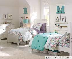 Pbteen Good Idea For Shared Space Love The Metal Wall Letters Shared Girls Bedroom Shared Girls Room Girls Bedroom Furniture