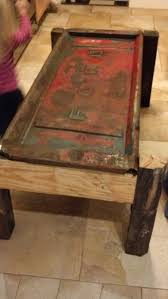 A coffee table is a low table designed to be placed in a sitting area for convenient support of beverages, remote controls, magazines, books (especially large, illustrated coffee table books), decorative objects, and other small items. Coffee Table Made With A 42 Ford Tailgate Tailgate Projects Old Car Parts Car Furniture