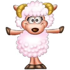 Cute Sheep Funny Sheep Animal Clipart