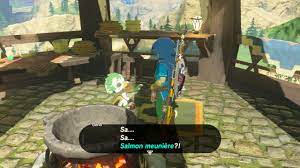 By default the recipe results in hearty salmon meuniere. Zelda Breath Of The Wild Guide Recital At Warbler S Nest Shrine Quest Voo Lota Shrine Location And Walkthrough Polygon