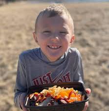 The brains behind the Kids Rice Bowl… meet Rhett! At just 7 years old this  little WILD GUY aspires to work alongside his dad, someday owning his own  restaurant called “Rhetty's Recipes”.