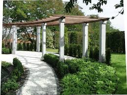 Pergola Mit Granitsaulen Kusser Granitwerke