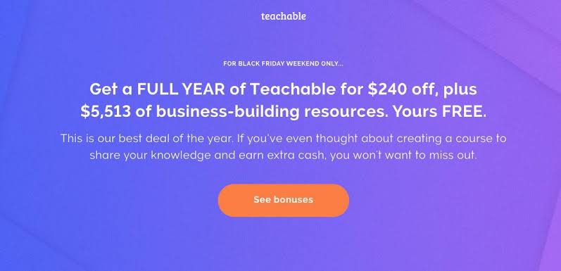 Image result for teachable black friday"