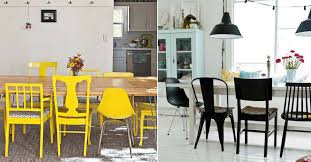 Blanc sale couleur, couleur beige salle de bain, couleur cuisine salle a manger, couleur meuble salle de bain, couleur plafond salle home cinema, couleur pour related post to 36 couleur salle a manger 2015. Chaises Depareillees 59 Idees Pour Les Assortir Astuces En Photos