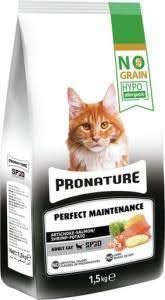 pronature tahilsiz yetiskin kedi mamasi 1 5kg